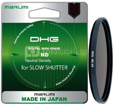 Objektyvų filtras MARUMI Marumi Grey filter DHG ND64 67 mm