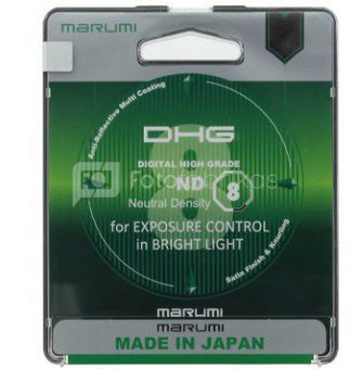 Objektyvų filtras MARUMI Marumi Grey Filter DHG ND8 43 mm
