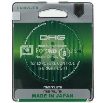 Objektyvų filtras MARUMI Marumi Grey Filter DHG ND8 43 mm