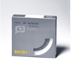 Objektyvų filtras Nisi IR ND1000 PRO NANO HUC 72mm