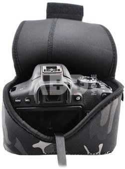 JJC OC MC0GR Neopreen Camera Cover   Camouflage Grey