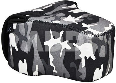 JJC OC MC0GR Neopreen Camera Cover   Camouflage Grey