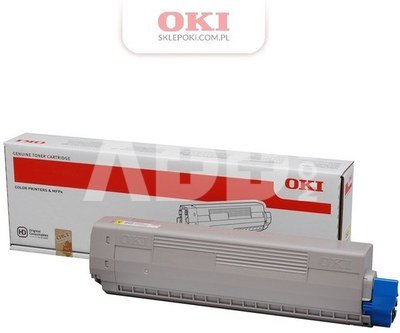 OKI Toner Y C831/841 10k 44844505
