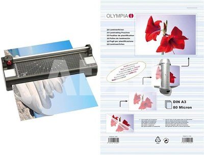 Olympia A 340 Combo DIN A3 Laminator w. Rotary Trimmer