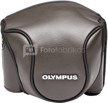 Olympus CSCH-118 Leather Bag brown for Stylus 1