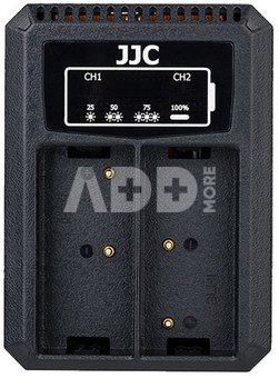 JJC Olympus DCH BLH1 USB Dubbele Batterijlader