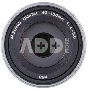 Olympus M.Zuiko Digital ED 40-150mm F/4.0-5.6 R (sidabrinis)