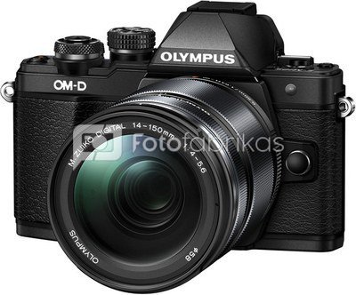 Olympus OM-D E-M10 Mark II + 14-42mm + 40-150mm Kit, black
