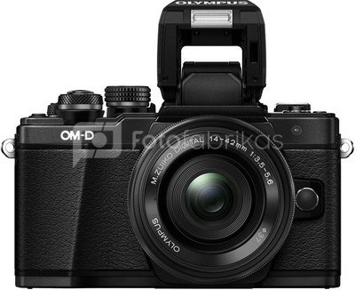 Sisteminis fotoaparatas OLYMPUS OM-D E-M10 Mark II + 14-42mm f/3.5-5.6 II ED EZ