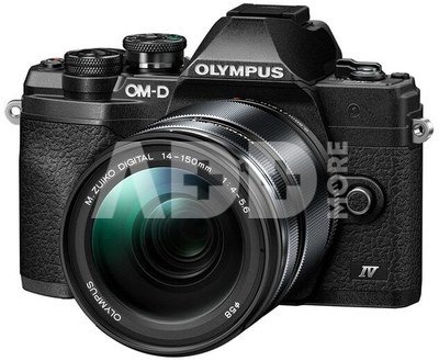 OLYMPUS OM-D E-M10 MARK IV + M.ZUIKO DIGITAL ED 14-150MM F4-5.6 II (Black)