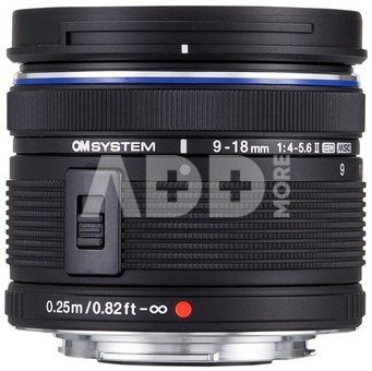 Olympus OM SYSTEM M. ZUIKO DIGITAL ED 9-18 F4.0-5.6 II
