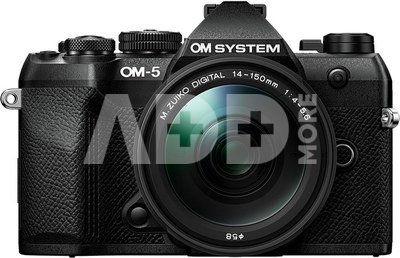OM System OM-5 Mark II + 14-150mm II (black)