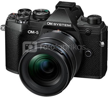 OM SYSTEM OM-5 + 12-45mm f/4 (Black)