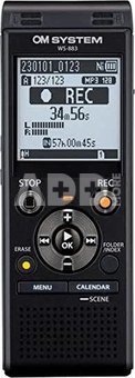 Olympus WS-883 Digital Voice Recorder, Black