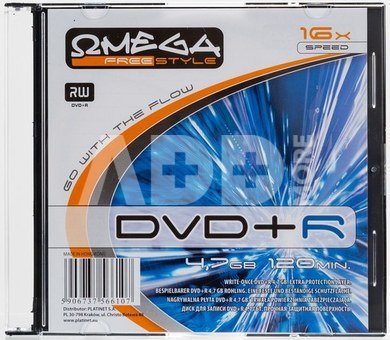 Omega Freestyle DVD+R 4.7GB 16x slim