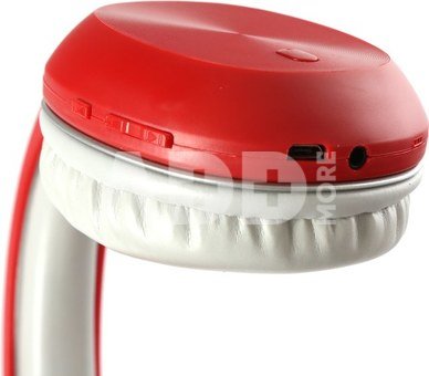 Omega Freestyle wireless headphones FH0918, red