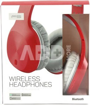 Omega Freestyle wireless headphones FH0918, red