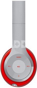 Omega Freestyle wireless headset FH0915, grey/red