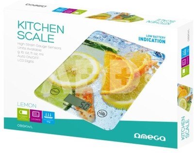 Omega кухонные весы Lemons OBSKWL