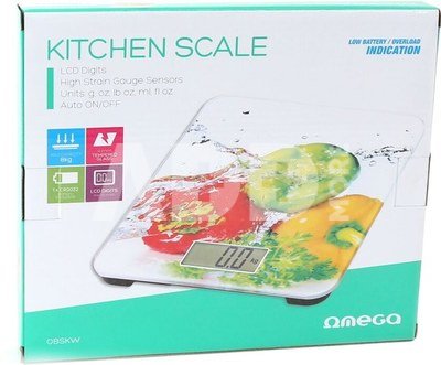 Omega кухонные весы Vegetables OBSKW