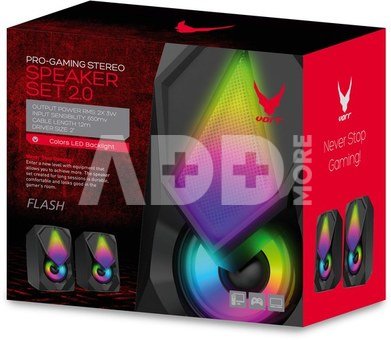 Omega speakers Varr Flash 2.0 VGSFB, black