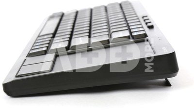 Omega wireless keyboard US SmartTV OKB004B, black (43666)