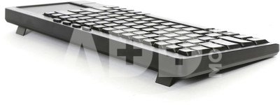 Omega wireless keyboard US SmartTV OKB004B, black (43666)