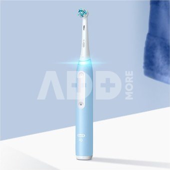 Oral-B | Electric Toothbrush | iO3 Series | Rechargeable | For adults | Number of brush heads included 1 | Number of teeth brushing modes 3 | Ice Blue