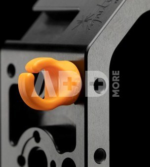 Orange Big Cable Management Device for 3/8"-16 Threaded Holes (3-Pack)