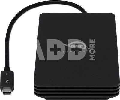 OWC Envoy Ultra Thunderbolt 5 with data rates over 6000MB/s on TB5, 4.0TB