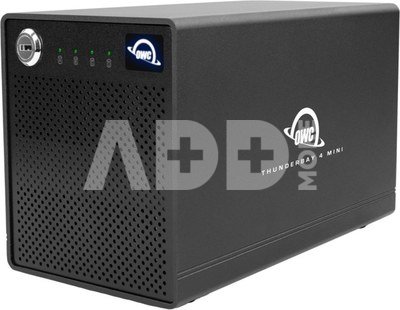 OWC THUNDERBAY 4 MINI PROGRADE 4-DRIVESSD TB3 MAC/WIN(2XTB3 PORTS,W/SOFTRAID RAID 0/1/4/5/1+0) 4TB