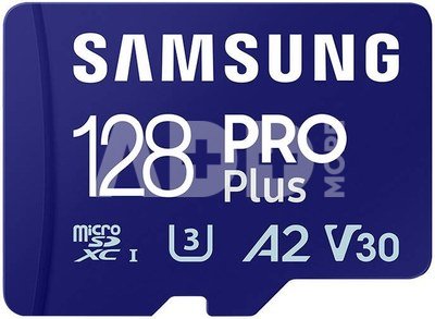 Samsung Pro PLUS microSDXC 128GB UHS-I U3 [Write 130MB/s Read 180MB/s] version 2023