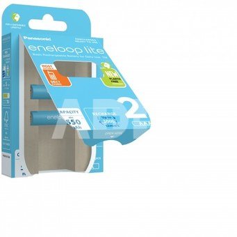 Panasonic eneloop rechargeable battery Lite AAA 550 2BP