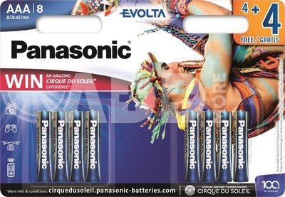 Panasonic Evolta battery LR03EGE/8B (4+4pcs)