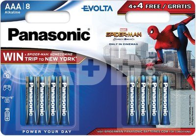 Panasonic Evolta battery LR03EGE/8B (4+4pcs)