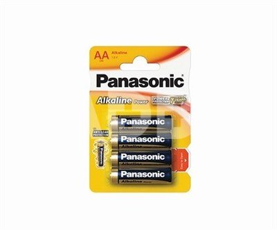 1x4 Panasonic Alkaline Power Mignon LR6 AA