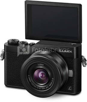 Panasonic Lumix DC-GX800 + 12-32mm + 35-100mm Kit, black