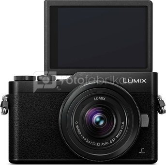 Panasonic Lumix DC-GX800 + 12-32mm + 35-100mm Kit, black
