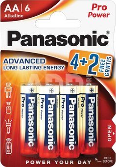 Panasonic Pro Power battery LR6PPG/6B (4+2)