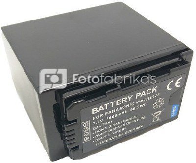 Panasonic VW-VBD78 7800mAh battery