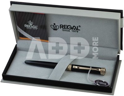 Parkeris dėžutėje juodos/aukso spalvos "Charles" RE12P REGAL