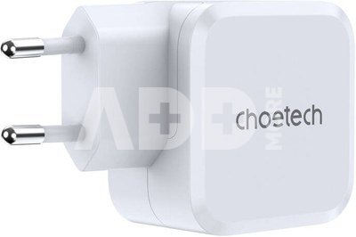 PD8007 USB-C PD45W power charger Choetech EU (white)
