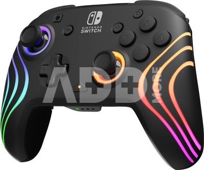PDP wireless controller Afterglow Wave Nintendo Switch, black