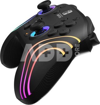 PDP wireless controller Afterglow Wave Nintendo Switch, black