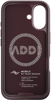 Peak Design case Apple iPhone 16 Mobile Everyday Fabric Case, eclipse