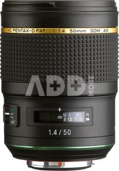 Pentax HD FA 50mm F1.4 SDM AW