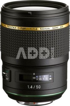 Pentax HD FA 50mm F1.4 SDM AW