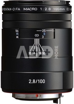 PENTAX HD D-FA 100MM MACRO F/2.8 ED AW BLACK