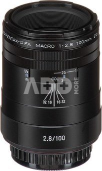 PENTAX HD D-FA 100MM MACRO F/2.8 ED AW BLACK