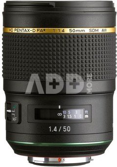 Pentax HD FA 50mm F1.4 SDM AW